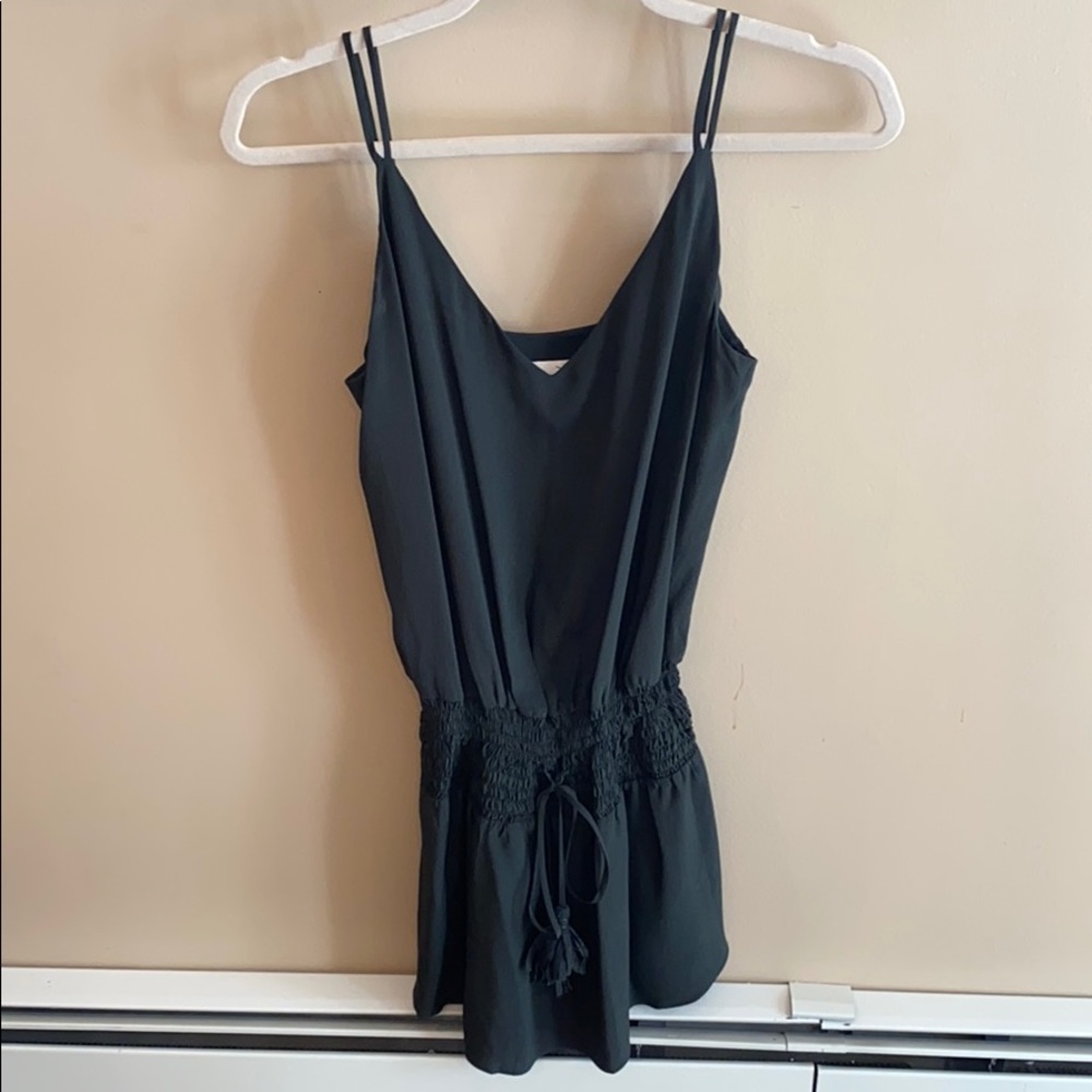 Rory Beca Black Silk Tank Dress Size Small